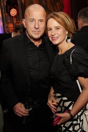 Berlin Opening Night ** NUR FÜR REDAKTIONELLE ZWECKE ** EDITORIAL USE ONLY **<p>Schauspieler Heino Ferch und Verlegerin Julia Becker kommen zur Berlin Opening Night ins Hotel Stue. Die Night findet im Rahmen der Berlinale statt. Deutschland Berlin Berlin Copyright: JörgxCarstensen
