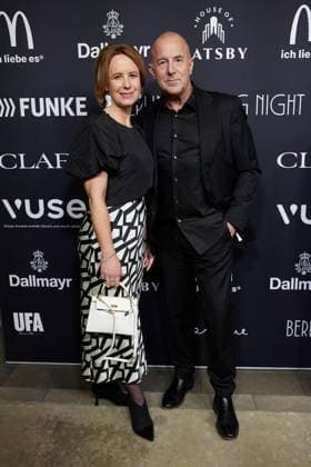 Berlin Opening Night ** NUR FÜR REDAKTIONELLE ZWECKE ** EDITORIAL USE ONLY **<p>Julia Becker und Heino Ferch kommen zur Berlin Opening Night ins Hotel Stue. Die Night findet im Rahmen der Berlinale statt. Deutschland Berlin Berlin Copyright: JörgxCarstensen