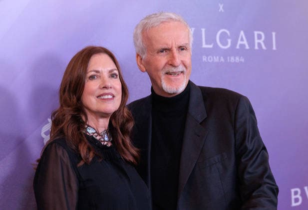 February 12, 2026, Los Angeles, California, USA: Deborah L. Scott and James Cameron at the 28th Costume Designers Guild Awards on Thursday February 12, 2026 at the Ebel Theater in Los Angeles, California. JAVIER ROJAS PI Los Angeles USA - ZUMAp124 20260212_zaa_p124_040 Copyright: xJavierxRojasx