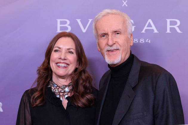 February 12, 2026, Los Angeles, California, USA: Deborah L. Scott and James Cameron at the 28th Costume Designers Guild Awards on Thursday February 12, 2026 at the Ebel Theater in Los Angeles, California. JAVIER ROJAS PI Los Angeles USA - ZUMAp124 20260212_zaa_p124_043 Copyright: xJavierxRojasx