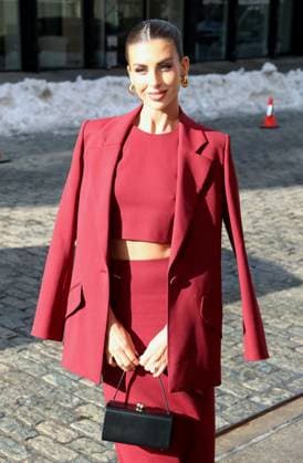 NYFW - Carolina Herrera Outside Paige Lorenze attends the Carolina Herrera show during the New York Fashion Week, NY on February 12, 2026. Photo by Charles Guerin ABACAPRESS.COM New York City NY United States  Copyright: xGuerinxCharles ABACAx