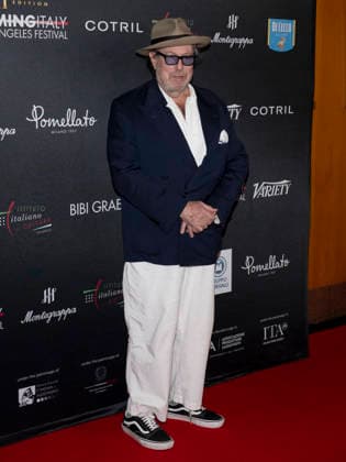 February 12, 2026, West Hollywood, California, USA: American painter and filmmaker JULIAN SCHNABELattends the Filming Italy Los Angeles 11th editioned carpet. West Hollywood USA - ZUMAb173 20260212_aap_b173_002 Copyright: xBillyxBennightx