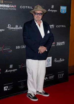 February 12, 2026, West Hollywood, California, USA: American painter and filmmaker JULIAN SCHNABELattends the Filming Italy Los Angeles 11th editioned carpet. West Hollywood USA - ZUMAb173 20260212_aap_b173_013 Copyright: xBillyxBennightx