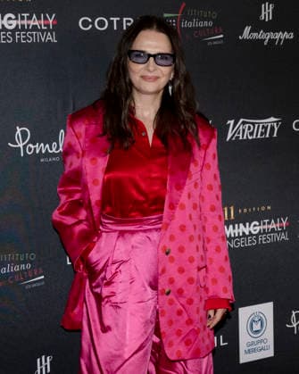February 12, 2026, West Hollywood, California, USA: French actress, dancer, painter, and artist JULIETTE BINOCHE attends the Filming Italy Los Angeles 11th editioned carpet. West Hollywood USA - ZUMAb173 20260212_aap_b173_009 Copyright: xBillyxBennightx
