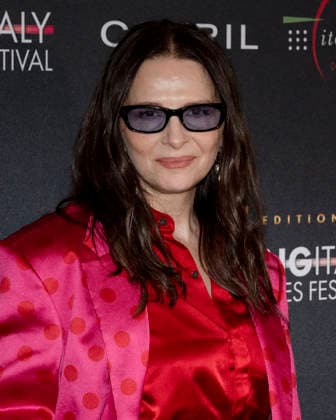 February 12, 2026, West Hollywood, California, USA: French actress, dancer, painter, and artist JULIETTE BINOCHE attends the Filming Italy Los Angeles 11th editioned carpet. West Hollywood USA - ZUMAb173 20260212_aap_b173_025 Copyright: xBillyxBennightx