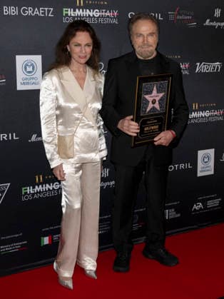 February 12, 2026, West Hollywood, California, USA: British actress JACQUELINE BISSET and FRANCO NERO attend the Filming Italy Los Angeles 11th editioned carpet. West Hollywood USA - ZUMAb173 20260212_aap_b173_026 Copyright: xBillyxBennightx