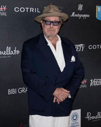 February 12, 2026, West Hollywood, California, USA: American painter and filmmaker JULIAN SCHNABELattends the Filming Italy Los Angeles 11th editioned carpet. West Hollywood USA - ZUMAb173 20260212_aap_b173_023 Copyright: xBillyxBennightx