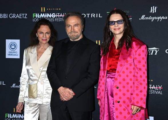 Filming Italy Los Angeles Festival 2026 Jacqueline Bisset, Franco Nero and Juliette Binoche arriving to Filming Italy Los Angeles Festival 2026 held at the Directors Guild Theatre on February 12, 2026 in Los Angeles, Ca. Los Angeles Directors Guild Theatre California USA Copyright: xTammiexArroyox xAFF-USA.comx