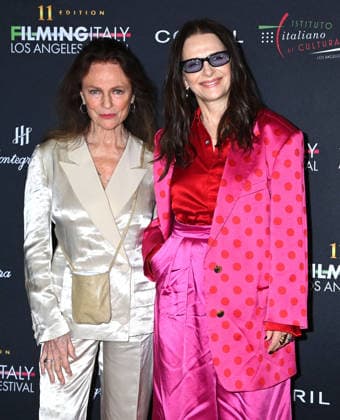 Filming Italy Los Angeles Festival 2026 Jacqueline Bisset and Juliette Binoche arriving to Filming Italy Los Angeles Festival 2026 held at the Directors Guild Theatre on February 12, 2026 in Los Angeles, Ca. Los Angeles Directors Guild Theatre California USA Copyright: xTammiexArroyox xAFF-USA.comx
