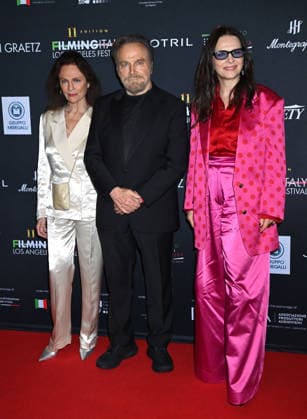 Filming Italy Los Angeles Festival 2026 Jacqueline Bisset, Franco Nero and Juliette Binoche arriving to Filming Italy Los Angeles Festival 2026 held at the Directors Guild Theatre on February 12, 2026 in Los Angeles, Ca. Los Angeles Directors Guild Theatre California USA Copyright: xTammiexArroyox xAFF-USA.comx