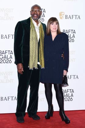 Lenny Henry mit Partnerin Lisa Makin bei der BAFTA 2026 Invest in Talent Gala im Hotel Chancery Rosewood. London, 12.02.2026