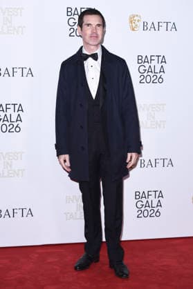Jimmy Carr bei der BAFTA 2026 Invest in Talent Gala im Hotel Chancery Rosewood. London, 12.02.2026
