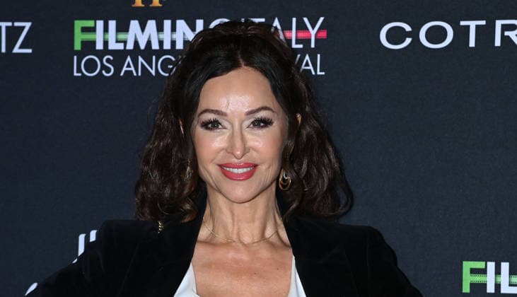 Filming Italy Los Angeles Festival 2026 Sofia Milos arriving to Filming Italy Los Angeles Festival 2026 held at the Directors Guild Theatre on February 12, 2026 in Los Angeles, Ca. Los Angeles Directors Guild Theatre California USA Copyright: xTammiexArroyox xAFF-USA.comx