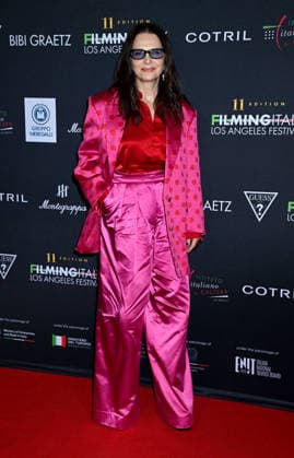 Filming Italy Los Angeles Festival 2026 Juliette Binoche arriving to Filming Italy Los Angeles Festival 2026 held at the Directors Guild Theatre on February 12, 2026 in Los Angeles, Ca. Los Angeles Directors Guild Theatre California USA Copyright: xTammiexArroyox xAFF-USA.comx