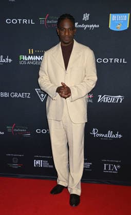 Filming Italy Los Angeles Festival 2026 Samuel Arnold arriving to Filming Italy Los Angeles Festival 2026 held at the Directors Guild Theatre on February 12, 2026 in Los Angeles, Ca. Los Angeles Directors Guild Theatre California USA Copyright: xTammiexArroyox xAFF-USA.comx