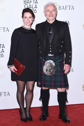Mark Bonner mit Begleitung bei der BAFTA 2026 Invest in Talent Gala im Hotel Chancery Rosewood. London, 12.02.2026