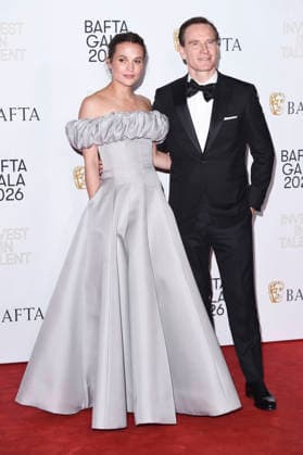 Alicia Vikander mit Ehemann Michael Fassbender bei der BAFTA 2026 Invest in Talent Gala im Hotel Chancery Rosewood. London, 12.02.2026