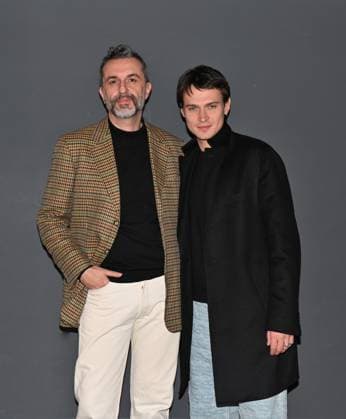Milan, Italy LA GIOIA photocall film cast presentation Anteo Palazzo del Cinema In the photo: Nicolangelo Gelormini director, Saul Nanni actor  Copyright: xNickxZonnax xipa-agency.netx xNickxZonnax IPA_Agency_IPA71414581