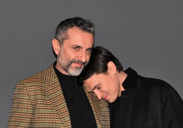Milan, Italy LA GIOIA photocall film cast presentation Anteo Palazzo del Cinema In the photo: Nicolangelo Gelormini director, Saul Nanni actor  Copyright: xNickxZonnax xipa-agency.netx xNickxZonnax IPA_Agency_IPA71414582