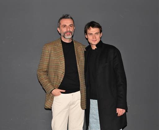 Milan, Italy LA GIOIA photocall film cast presentation Anteo Palazzo del Cinema In the photo: Nicolangelo Gelormini director, Saul Nanni actor  Copyright: xNickxZonnax xipa-agency.netx xNickxZonnax IPA_Agency_IPA71414584