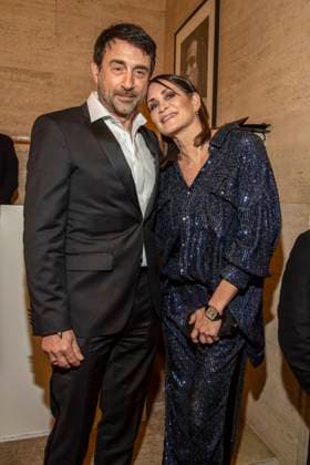 Oliver Haas und Anja Kling Ehepaar zu Gast bei der Berlin Opening Night by UFA FUNKE und Gala im Rahmen der Berlinale bei den 76 Internationale Filmfestspiele Berlin im Hotel SO Das Stue am Donnerstag 12.Februar 2026 in Berlin Berlin Deutschland