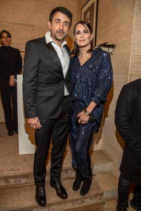 Oliver Haas und Anja Kling Ehepaar zu Gast bei der Berlin Opening Night by UFA FUNKE und Gala im Rahmen der Berlinale bei den 76 Internationale Filmfestspiele Berlin im Hotel SO Das Stue am Donnerstag 12.Februar 2026 in Berlin Berlin Deutschland
