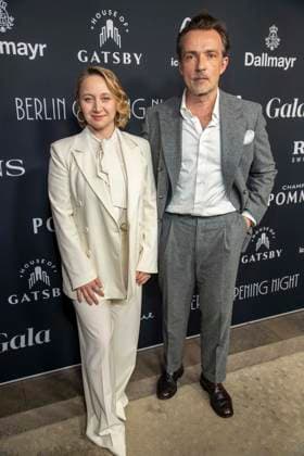 Anna Maria Mühe Muehe und Lucas Gregorowicz Ehepaar zu Gast bei der Berlin Opening Night by UFA FUNKE und Gala im Rahmen der Berlinale bei den 76 Internationale Filmfestspiele Berlin im Hotel SO Das Stue am Donnerstag 12.Februar 2026 in Berlin Berlin Deutschland