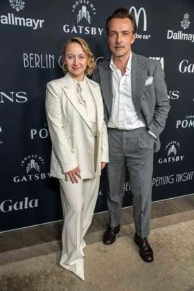 Anna Maria Mühe Muehe und Lucas Gregorowicz Ehepaar zu Gast bei der Berlin Opening Night by UFA FUNKE und Gala im Rahmen der Berlinale bei den 76 Internationale Filmfestspiele Berlin im Hotel SO Das Stue am Donnerstag 12.Februar 2026 in Berlin Berlin Deutschland