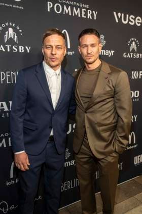 Tom Wlaschiha und Vladimir Burlakov zu Gast bei der Berlin Opening Night by UFA FUNKE und Gala im Rahmen der Berlinale bei den 76 Internationale Filmfestspiele Berlin im Hotel SO Das Stue am Donnerstag 12.Februar 2026 in Berlin Berlin Deutschland