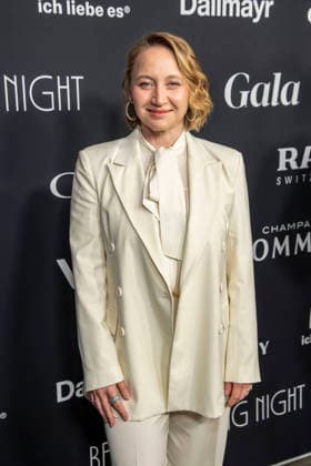 Anna Maria Mühe Muehe in weiss zu Gast bei der Berlin Opening Night by UFA FUNKE und Gala im Rahmen der Berlinale bei den 76 Internationale Filmfestspiele Berlin im Hotel SO Das Stue am Donnerstag 12.Februar 2026 in Berlin Berlin Deutschland