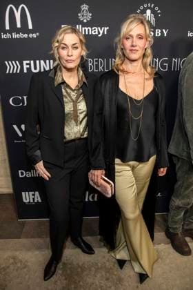 Gesine Cukrowski und Anna Schudt zu Gast bei der Berlin Opening Night by UFA FUNKE und Gala im Rahmen der Berlinale bei den 76 Internationale Filmfestspiele Berlin im Hotel SO Das Stue am Donnerstag 12.Februar 2026 in Berlin Berlin Deutschland