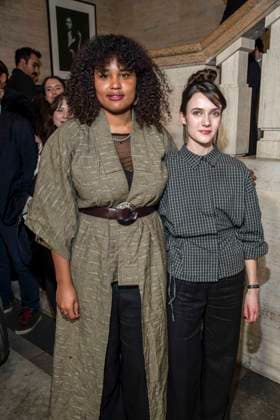 Thelma Buabeng und Marie Louise Albertine zu Gast bei der Berlin Opening Night by UFA FUNKE und Gala im Rahmen der Berlinale bei den 76 Internationale Filmfestspiele Berlin im Hotel SO Das Stue am Donnerstag 12.Februar 2026 in Berlin Berlin Deutschland