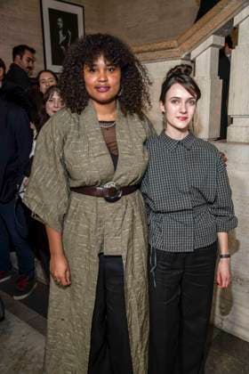 Thelma Buabeng und Marie Louise Albertine zu Gast bei der Berlin Opening Night by UFA FUNKE und Gala im Rahmen der Berlinale bei den 76 Internationale Filmfestspiele Berlin im Hotel SO Das Stue am Donnerstag 12.Februar 2026 in Berlin Berlin Deutschland
