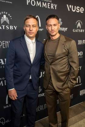 Tom Wlaschiha und Vladimir Burlakov zu Gast bei der Berlin Opening Night by UFA FUNKE und Gala im Rahmen der Berlinale bei den 76 Internationale Filmfestspiele Berlin im Hotel SO Das Stue am Donnerstag 12.Februar 2026 in Berlin Berlin Deutschland