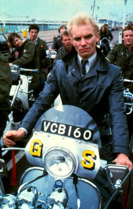 RECORD DATE NOT STATED Quadrophenia Sting EDITORIAL USE ONLY  Copyright: x
