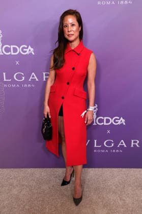 Arrivals for the 28th Costume Designers Guild Awards at The Ebell of Los Angeles Featuring: Caroline Kim Where: Los Angeles, California, United States When: 12 Feb 2026 Credit: Faye s Vision Cover Images EDITORIAL USE ONLY. NOT FOR USE BY NEWSPAPERS BASED IN THE UK. Copyright: xx coverimg55462200