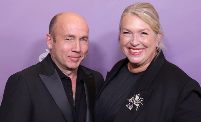 Arrivals for the 28th Costume Designers Guild Awards at The Ebell of Los Angeles Featuring: J. Miles Dale, Kate Hawley Where: Los Angeles, California, United States When: 12 Feb 2026 Credit: Faye s Vision Cover Images EDITORIAL USE ONLY. NOT FOR USE BY NEWSPAPERS BASED IN THE UK. Copyright: xx coverimg55461972