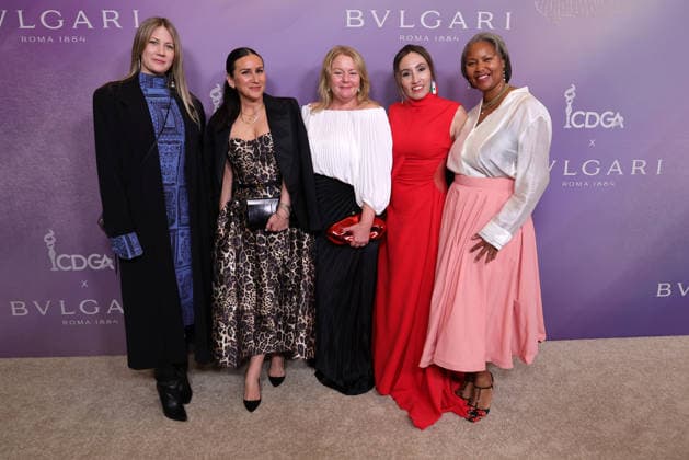 Arrivals for the 28th Costume Designers Guild Awards at The Ebell of Los Angeles Featuring: Olivia Carrano, Larissa Ricci, Katja Cahill, Arlene Flores, Tracey Moore Where: Los Angeles, California, United States When: 12 Feb 2026 Credit: Faye s Vision Cover Images EDITORIAL USE ONLY. NOT FOR USE BY NEWSPAPERS BASED IN THE UK. Copyright: xx coverimg55462021