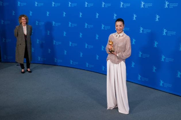 Photocall for Honorary Golden Bear , Grand Hyatt Berlin, Berlin, Germany Michelle Yeoh seen at the Photocall for Honorary Golden Bear during Berlinale (Berlin Film Festival) at Grand Hyatt Berlin, Berlin, , Germany on 13 February 2026., Credit:Julie Edwards Avalon  Copyright: xJuliexEdwardsx xAvalonx 1074597249