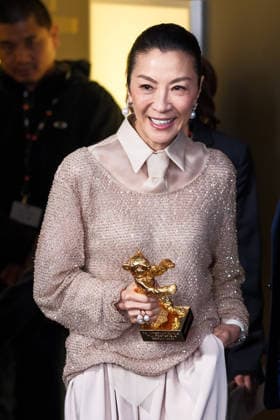 Photocall for Honorary Golden Bear , Grand Hyatt Berlin, Berlin, Germany Michelle Yeoh seen at the Photocall for Honorary Golden Bear during Berlinale (Berlin Film Festival) at Grand Hyatt Berlin, Berlin, , Germany on 13 February 2026., Credit:Julie Edwards Avalon  Copyright: xJuliexEdwardsx xAvalonx 1074597262
