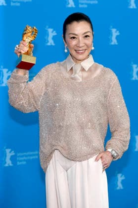 Michelle Yeoh beim Photocall zur Verleihung des Goldenen Ehrenbären für das Lebenswerk auf der Berlinale 2026 76. Internationale Filmfestspiele Berlin im Hotel Grand Hyatt. Berlin, 13.02.2025