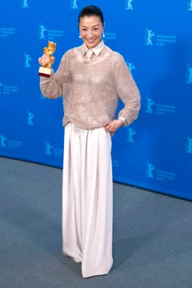 Michelle Yeoh beim Photocall zur Verleihung des Goldenen Ehrenbären für das Lebenswerk auf der Berlinale 2026 76. Internationale Filmfestspiele Berlin im Hotel Grand Hyatt. Berlin, 13.02.2025