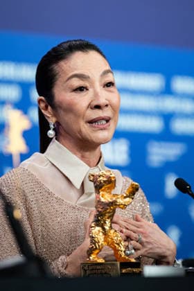 Berlin Berlinale, 76. internationale Filmfestspiele Berlin 2026 Michelle Yeoh bei der Pressekonferenz Michelle Yeoh mit Goldenem Ehrenbaer Berlinale, 76. internationale Filmfestspiele Berlin 2026, 13.02.2026 -Pressefoto Roger Buerke Copyright: xEibner-Pressefoto RogerxBuerkex EP_RBE