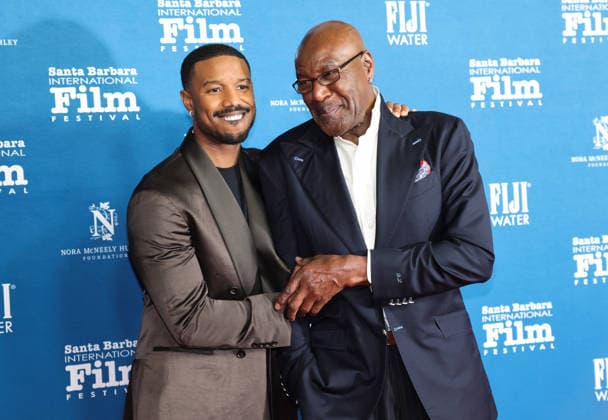 Arrivals for the Outstanding performer of the Year Award at the 41st Annual Santa Barbara Film Festival Featuring: Michael B Jordan, Delroy Lindo Where: Santa Barbara, California, United States When: 12 Feb 2026 Credit: Jasmine Aissaoui INSTARimages EDITORIAL USE ONLY. NOT FOR USE BY NEWSPAPERS BASED IN THE UK. Copyright: xJasminexAissaouix instar55462540