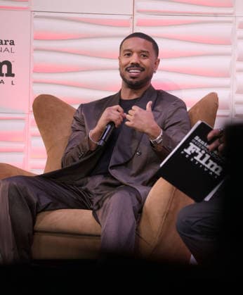 Arrivals for the Outstanding performer of the Year Award at the 41st Annual Santa Barbara Film Festival Featuring: Michael B Jordan Where: Santa Barbara, California, United States When: 12 Feb 2026 Credit: Jasmine Aissaoui INSTARimages EDITORIAL USE ONLY. NOT FOR USE BY NEWSPAPERS BASED IN THE UK. Copyright: xx instar55462546