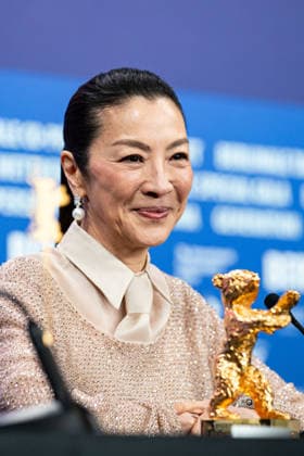 Berlin Berlinale, 76. internationale Filmfestspiele Berlin 2026 Michelle Yeoh bei der Pressekonferenz Michelle Yeoh mit Goldenem Ehrenbaer Berlinale, 76. internationale Filmfestspiele Berlin 2026, 13.02.2026 -Pressefoto Roger Buerke Copyright: xEibner-Pressefoto RogerxBuerkex EP_RBE