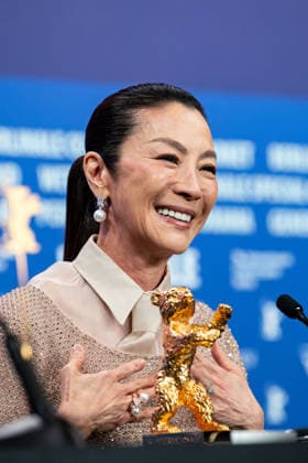 Berlin Berlinale, 76. internationale Filmfestspiele Berlin 2026 Michelle Yeoh bei der Pressekonferenz Michelle Yeoh mit Goldenem Ehrenbaer Berlinale, 76. internationale Filmfestspiele Berlin 2026, 13.02.2026 -Pressefoto Roger Buerke Copyright: xEibner-Pressefoto RogerxBuerkex EP_RBE