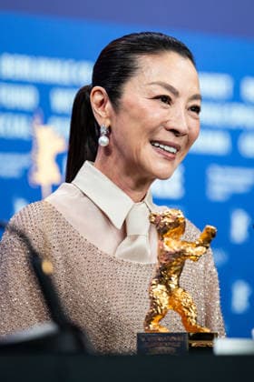 Berlin Berlinale, 76. internationale Filmfestspiele Berlin 2026 Michelle Yeoh bei der Pressekonferenz Michelle Yeoh mit Goldenem Ehrenbaer Berlinale, 76. internationale Filmfestspiele Berlin 2026, 13.02.2026 -Pressefoto Roger Buerke Copyright: xEibner-Pressefoto RogerxBuerkex EP_RBE