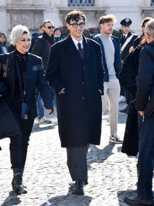 Rome, the delegation of the 76th Sanremo Festival arrives at the Quirinale to meet the President of the Republic. In the photo: Dani Bambole di Pezza , Michele Bravi  Copyright: xVincenzoxLandix xipa-agency.netx xVincenzoxLandix IPA_Agency_IPA71421185