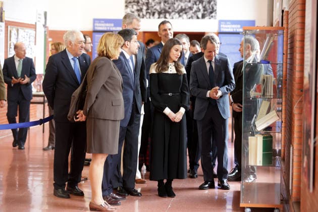 The King and Queen visit the exhibition In Memoriam Tomás y Valiente 1996 2026 King Felipe VI and Queen Letizia visit the exhibition In Memoriam Tomás y Valiente 1996 2026 , on February 13, 2026, in Madrid Spain The King and Queen preside over the tribute to Francisco Tomás y Valiente, on the occasion of the 30th anniversary of his murder by the terrorist group ETA EXHIBITION KINGS FELIPE VI QUEEN LETIZIA OF SPAIN TOMÁS Y VALIENTE VISITS 13 FEBRUARY 2026 José Ramó Madrid Madrid Madrid Espana  Copyright: xJosÃ xRamonxHernandox 7289752